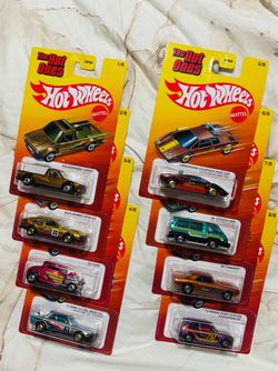 Hot Wheels The Hot Ones Complete 8-Car Set