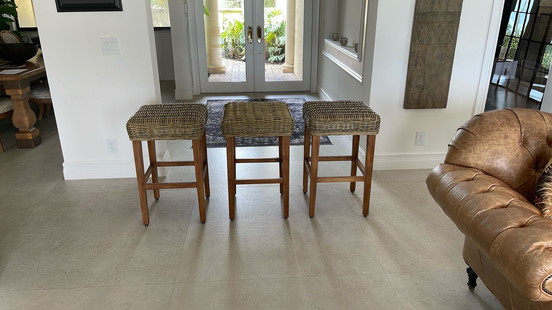 6 Brand New Restoration Hardware Barstools