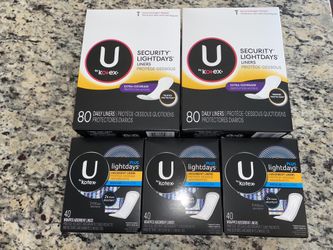 U by Kotex liners