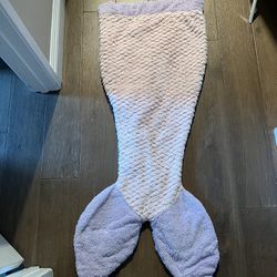 Mermaid Tail Girls Blanket 