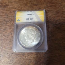 1923 S. Peace Dollar