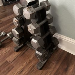 Weights With Stand 