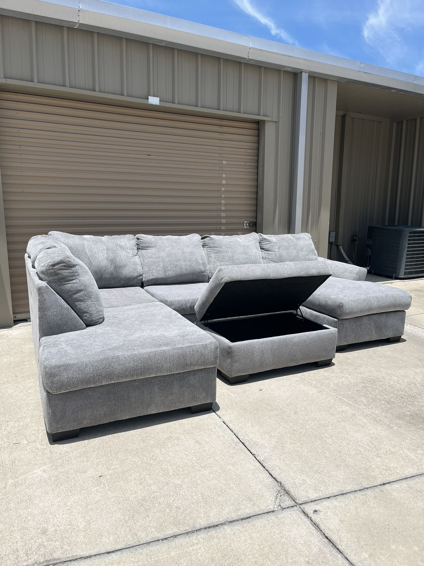 Gray Sectional Couch