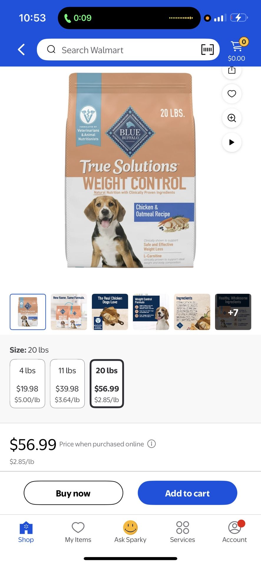 Blue Buffalo Dog Food