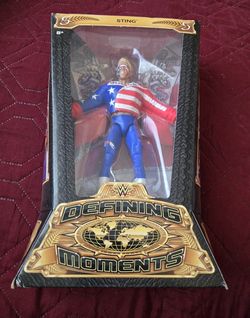 WWE ELITE DEFINING MOMENTS STING FIGURE 