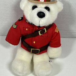 Canada RCMP HRC Sergeant Snowflake Police Teddy Bear