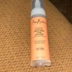 Shea Moisture Coconut & Hibiscus Frizz Free Curl Mousse $7.