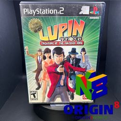Lupin the 3rd: Treasure of the Sorcerer King (Sony PlayStation 2, 2004) PS2
