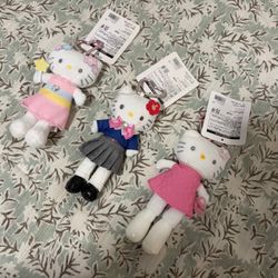 Long Leg Hello Kitty Plush Pendants