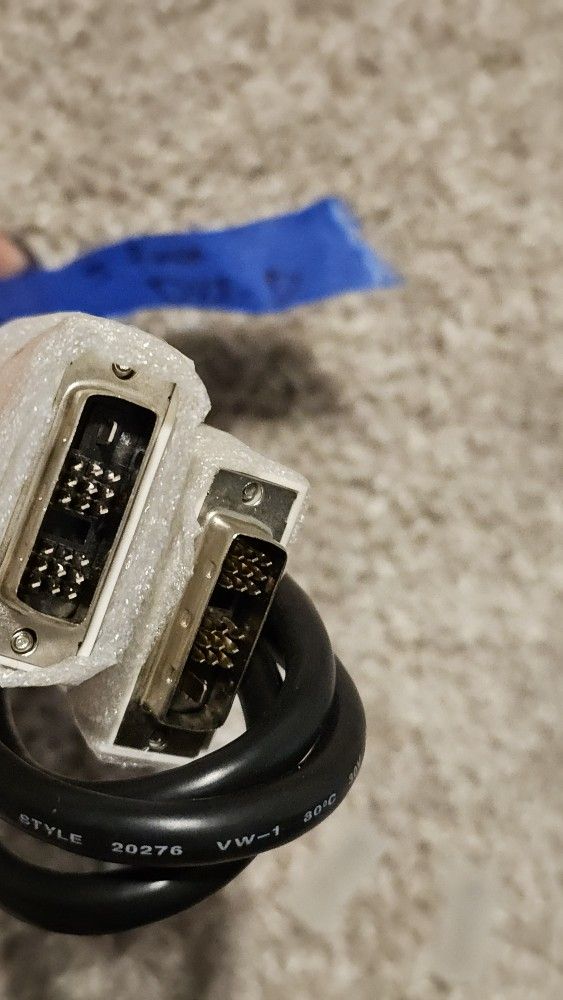 DVI, DVI/HDMI, SVGA Cables and Adapter