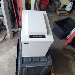 Battery Box , Fiberglass 16L X 9 3/4  W X 12 H