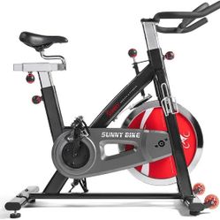 Sunny Health & Fitness SF-B1002 Belt Drive Indoor Cycling Bike