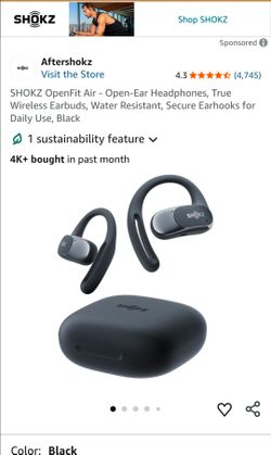 Shokz openfit air brand new