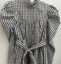 Black & White print dress