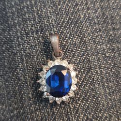 Blue Stone Pendant