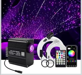 Starlight Headliner Kits, 300pcs 9.8ft Twinkle & Meteor Fiber Optic Lights
