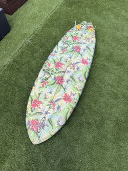 7'4ft Mizell Surfboard Retro 