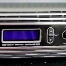 Professional Behringer Amp NU6000