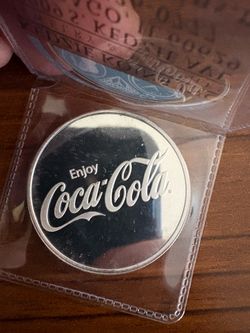 1 oz 999 Coca Cola silver