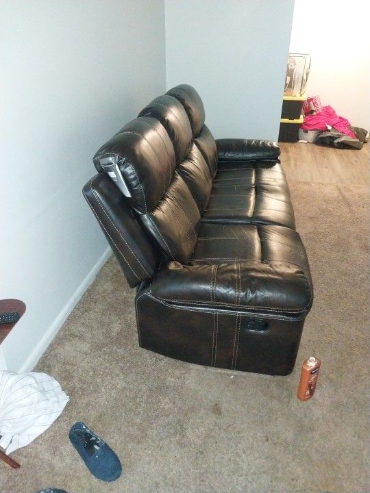 Leather Couch