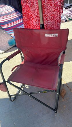 2- Rocker camp chairs