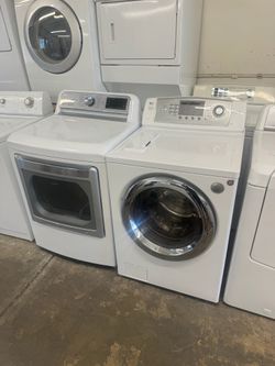 Used LG Washer and Gas Dryer Front Load