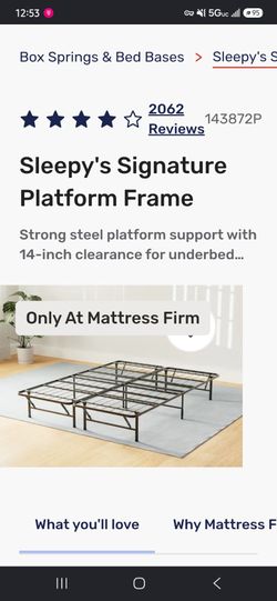 Mattress Firm Queen with stand