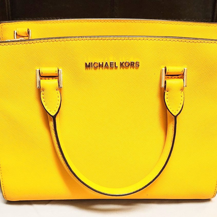 Michael Kors "Canary Yellow" Women's Cross Bag
