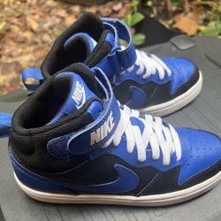 Nike (GS) Court Borough Mid 2 'Black Game Royal 4.5Y