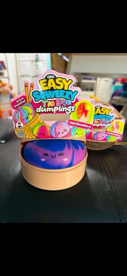 Opened box ORB Tie Dye Marshmallow Dumpling