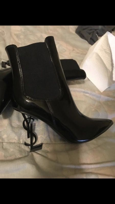 ysl boots opyum