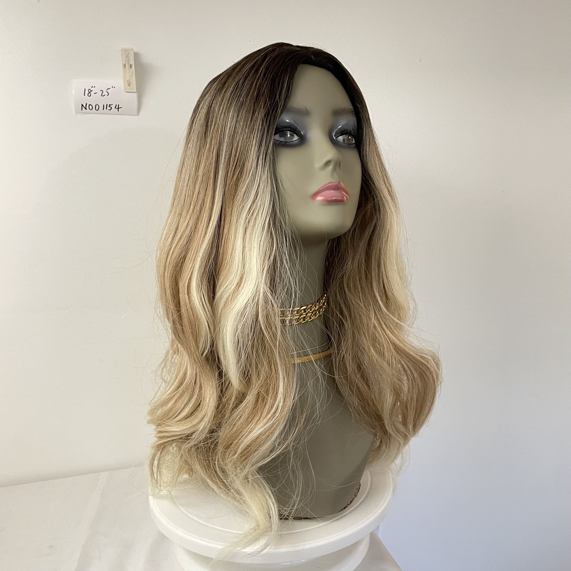 WIG. NO01154 (18-25 inch)adjustable elastic band.