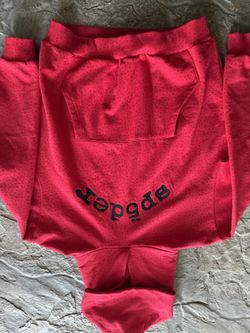 Red Vvs Spider Hoodie Small Fits Medium 