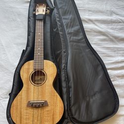Islander MOT-4 Tenor Ukulele with portable semi-hard case