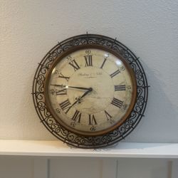 Vintage Sterling & Noble Clock 