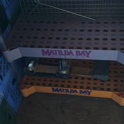 Advertising shelving