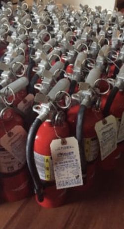 Fire extinguishers