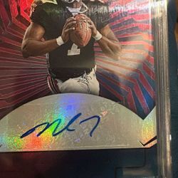 Michael Vick Autograph /50 Illusions