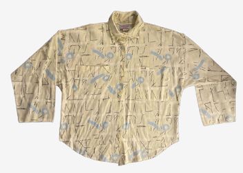 Vintage 1980s Leslie Ann Fashions button up