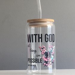 16oz tumblers/8oz glass mugs