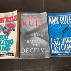 ANN RULE DETECTIVE BOOKS