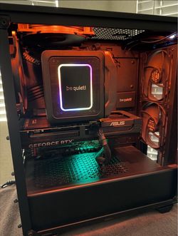 High end gaming pc wth Asus gaming monitor