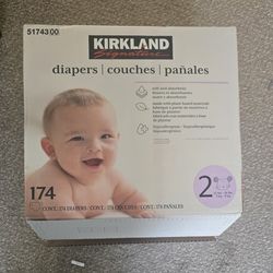 Baby Diapers Kirkland Brand Size 2