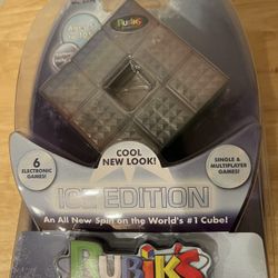 Rubik’s Revolution New Ice Edition Six Electronic Games for Single and Multiplayer Brand New - Never Used or Tested - Smoke Free House