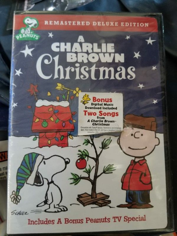 A CHARLIE BROWN CHRISTMAS DVD WITH BONUS