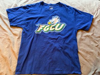 Florida Gulf Coast University Eagles NCAA Champion Blue Shirt; Men’s 2XL