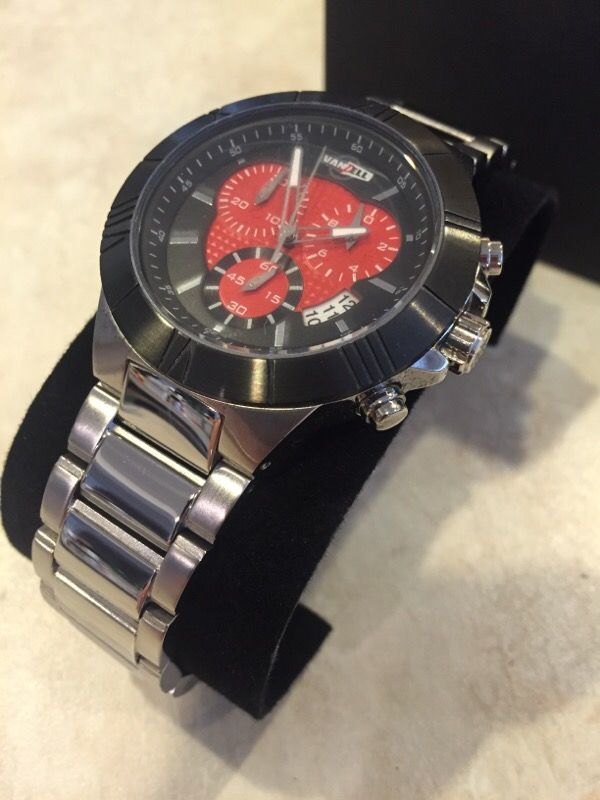Vandell Itialian Mens Stainless Steel Watch