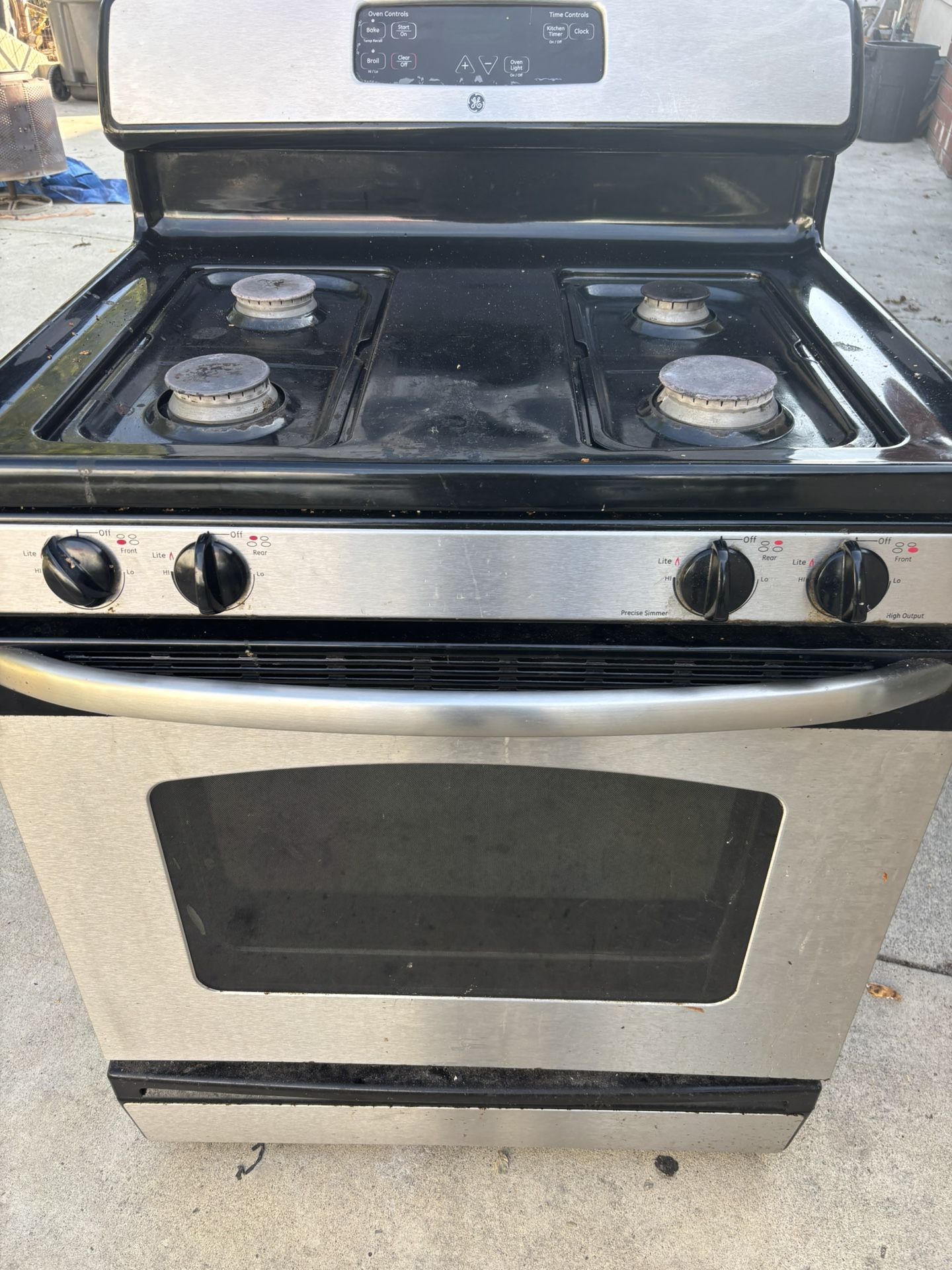 GE gas stove