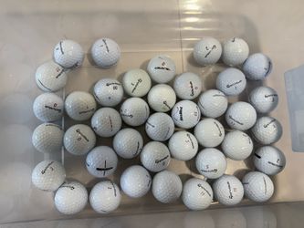 40 TAYLORMADE MIX GOLF BALLS