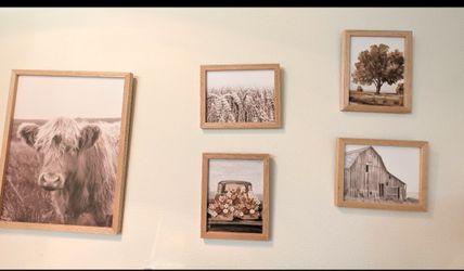 Wood Framed Collage